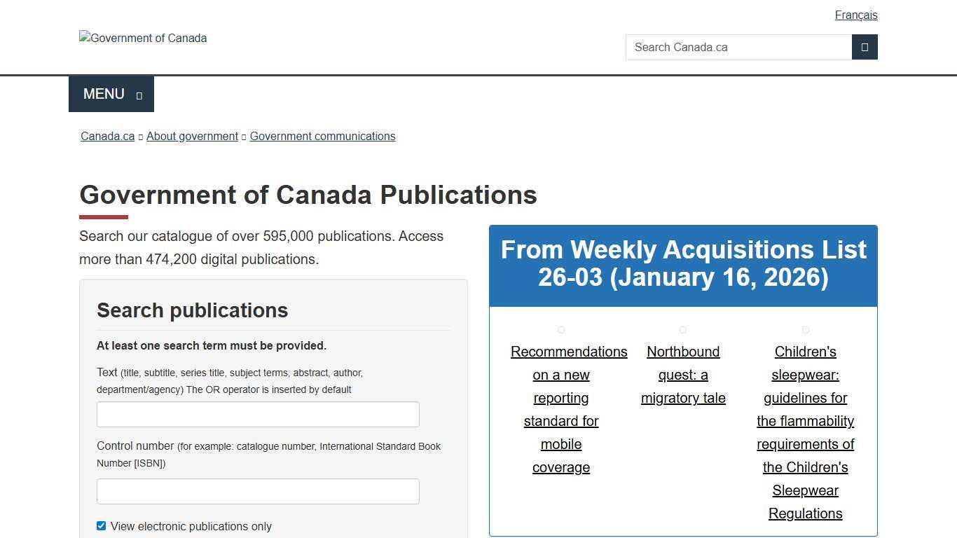 Government of Canada Publications - Canada.ca